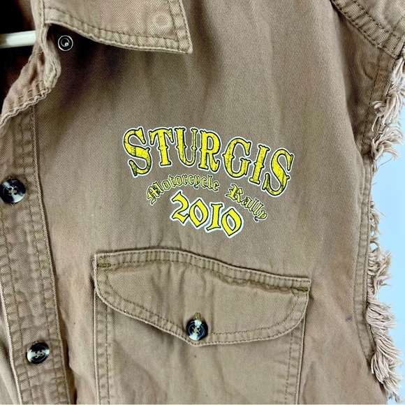 Sturgis 2010 Motorcycle Rally 70th Anniversary Shirt - Picture 6 of 8